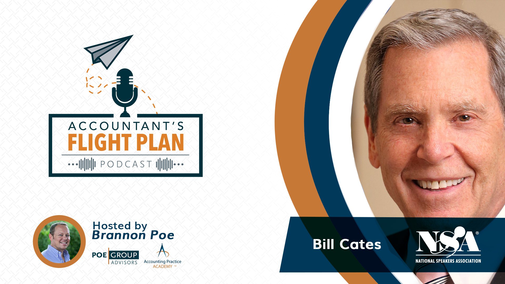 Accountant's Flight Plan podcast with guest, Bill Cates