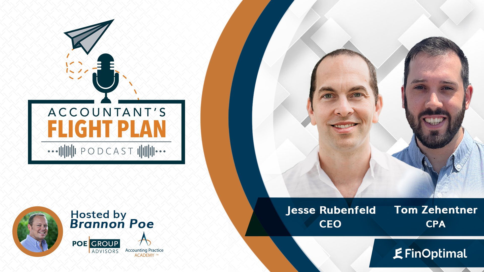 Accountant's Flight Plan Podcast with guests from FinOptimal